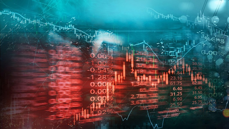 Stock market down