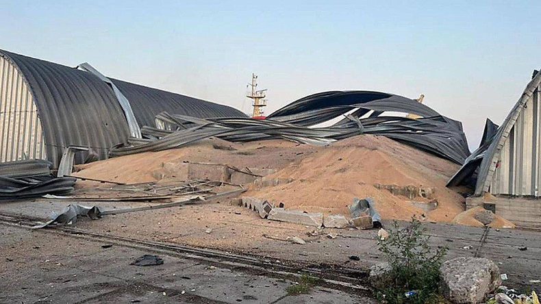 Odesa port damage (2023)