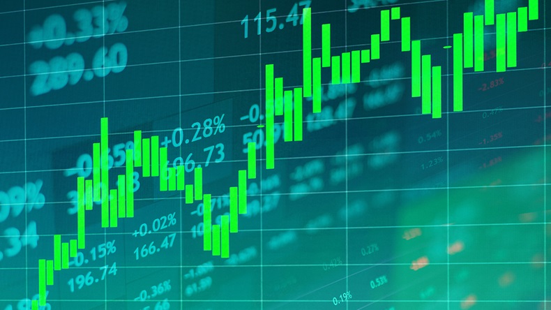 Stock market up