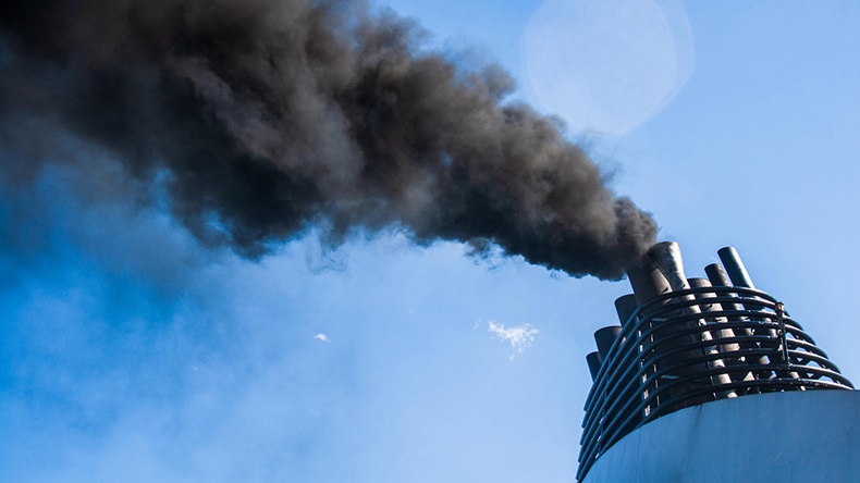 Ship pollution (Michele Ursi/Alamy Stock Photo)