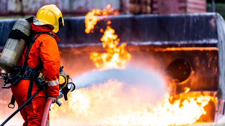Firefighter (agefotostock/Alamy Stock Photo)