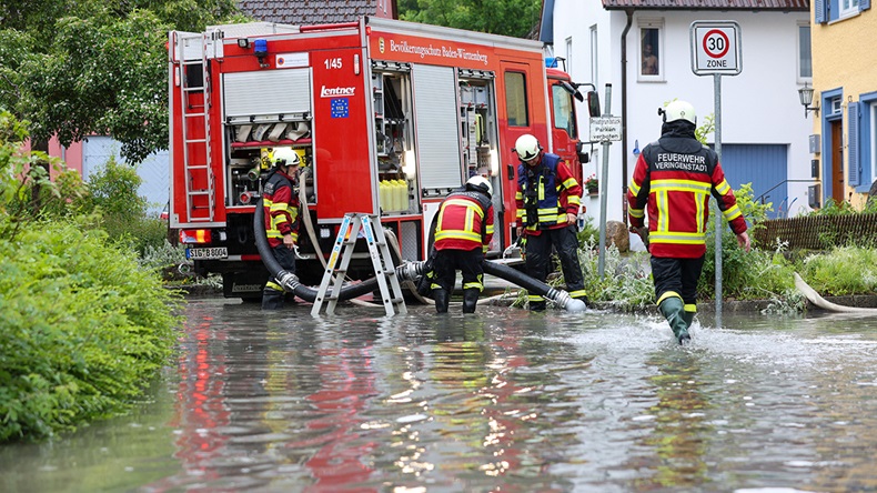 Germany storm and flooding 