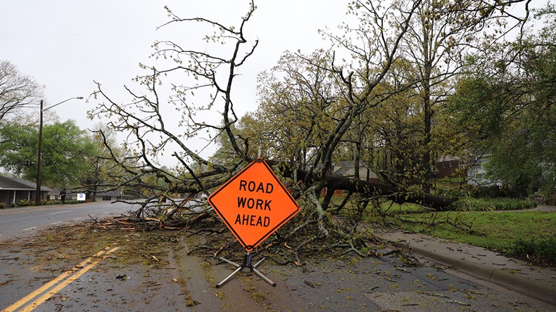 Storm damage Arkansas