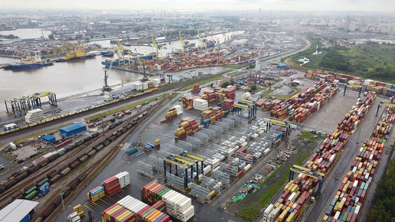 Ust-Luga port, Russia