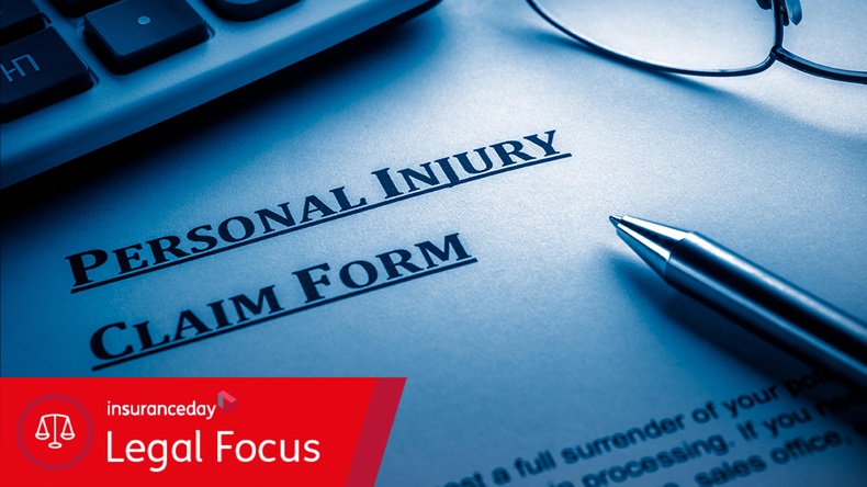 Personal injury claim