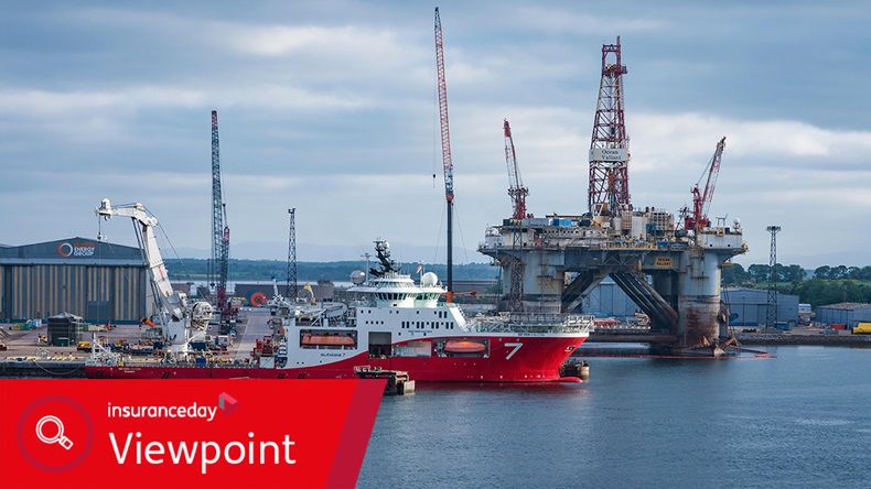 Oil rig repair facility