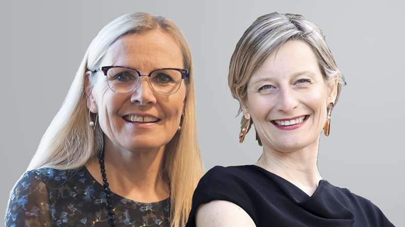 Charlotte Hedemark Hancke, president, and Typhanie Beauperin, chief executive and secretary-general, Federation of European Risk Management Associations